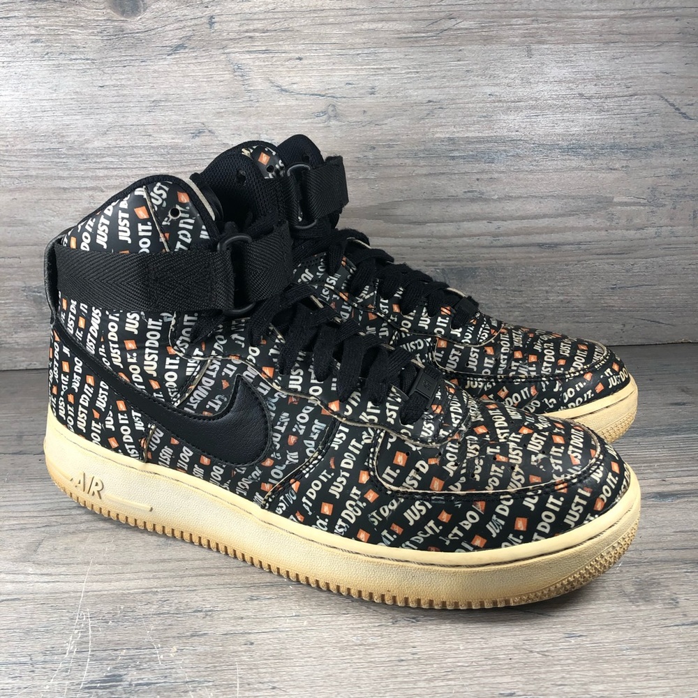 Men’s Nike Air Force 1 High LV8 "Just Do It" Sz 9.